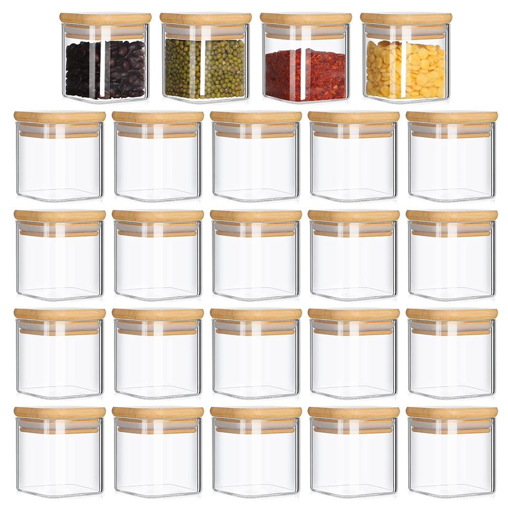Food Storage Jar Labels - Набор стеклянных банок на 4 унции,