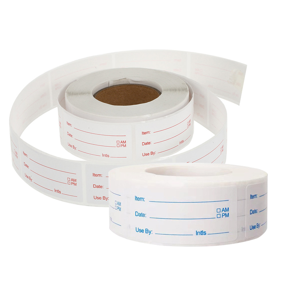 Food Storage Jar Labels - 2 рулона этикеток для хранения продуктов,