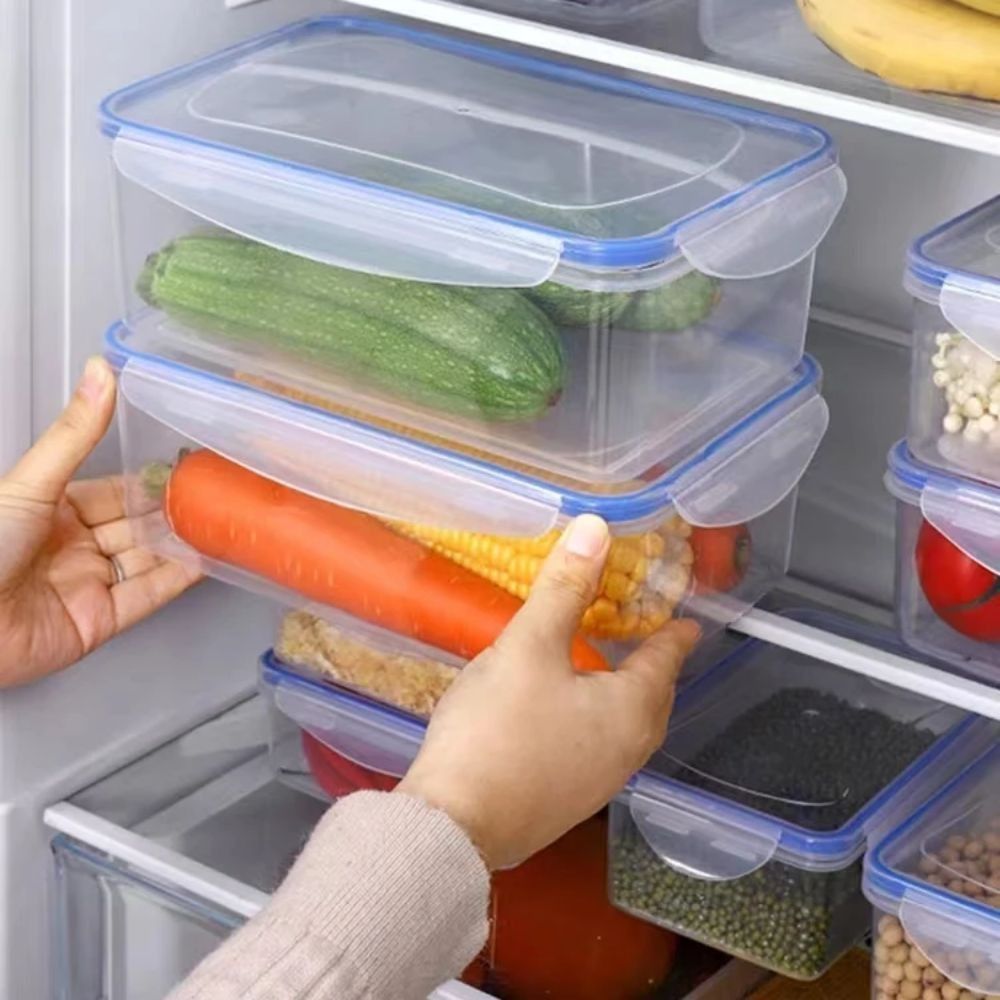 Food Storage Made Easy - Пищевые контейнеры, штабелируемый ланч-бокс с микроволновым