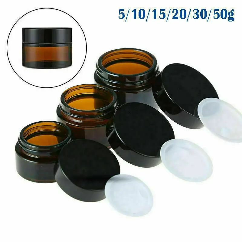 Food Storage Glass Container Set - 2 шт. 5 мл/10 мл/15 мл/20