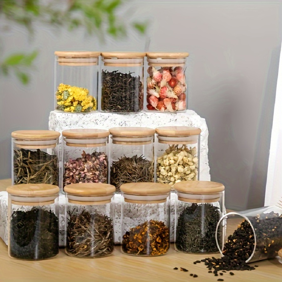 Food Storage Glass Container Set - Герметичная стеклянная банка для хранения с