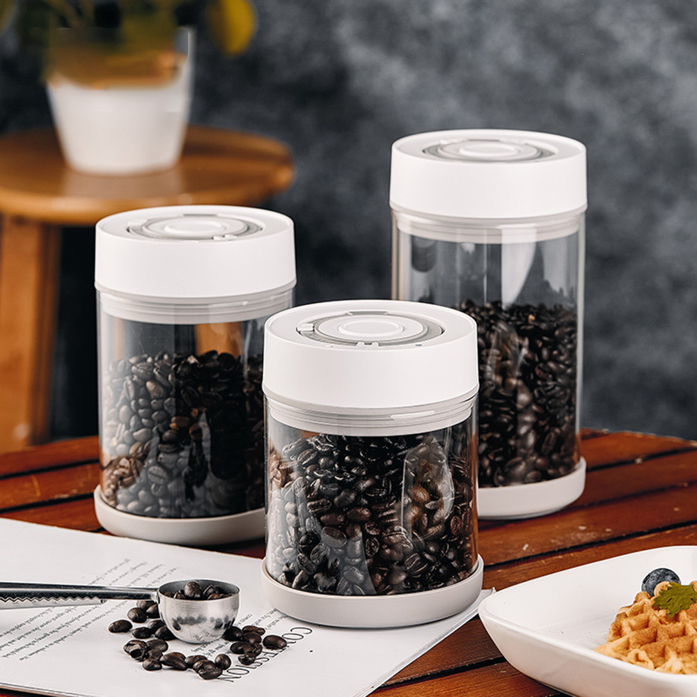 Food Storage Vacuum Containers - Кухонная влагостойкая стеклянная банка для кофейных