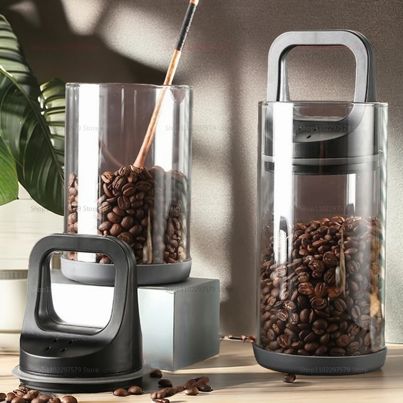 Food Storage Glass Container Set - Вакуумный герметичный резервуар для кофейных зерен,
