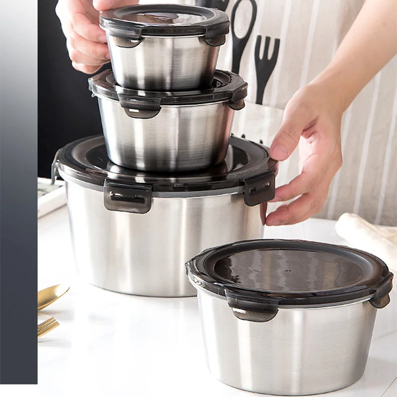 Food Storage Made Easy - Ланч-бокс Bento из нержавеющей стали 304