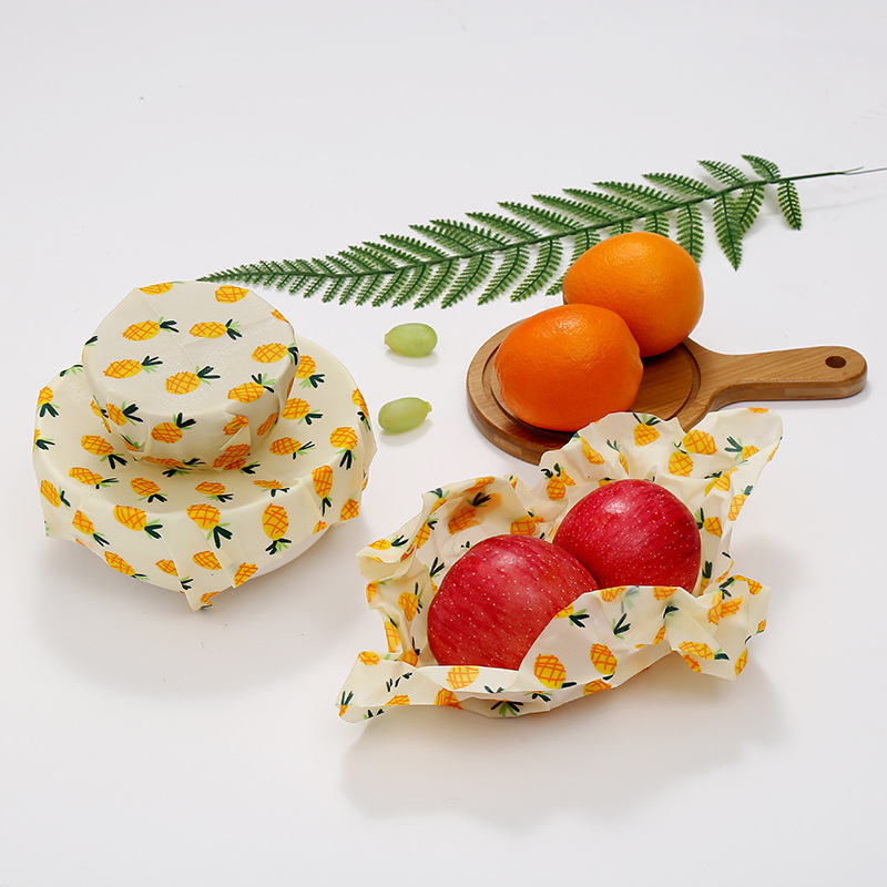 Beeswax Food Wrap - 3/7 шт., палантины для еды из