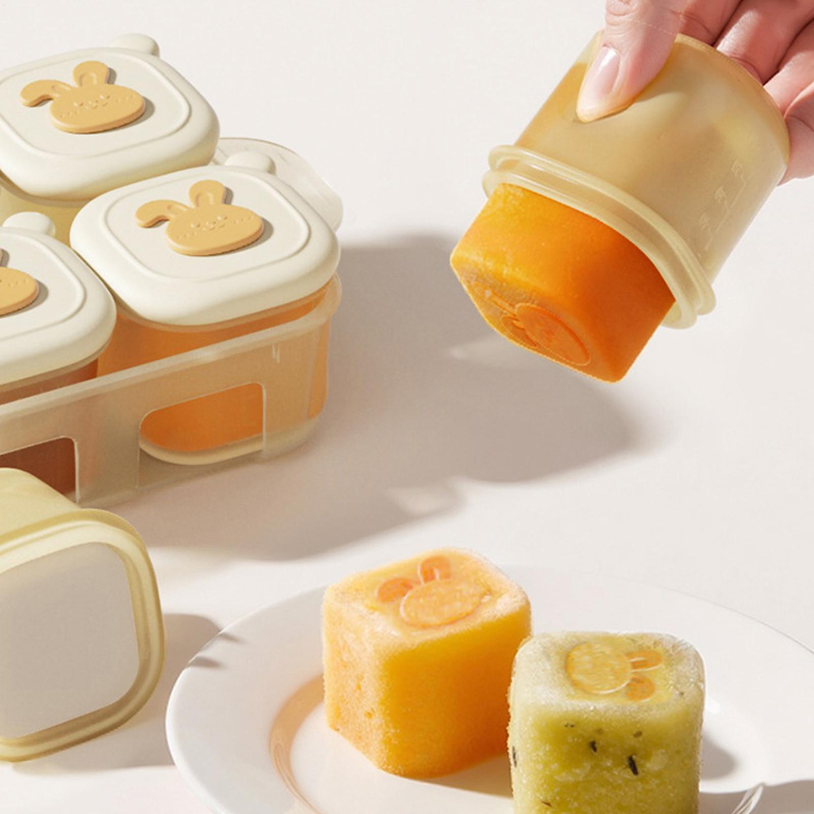 Контейнер-кубик для заморозки  – обзор и цена Food Storage Yogurt