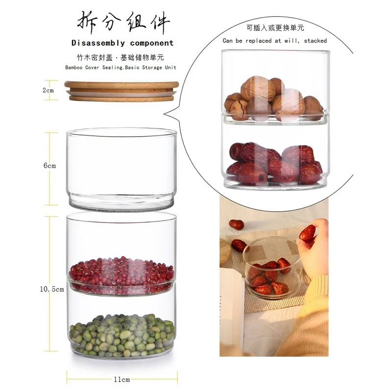 Новый набор стеклянных контейн – обзор и цена Food Storage Glass Container Set