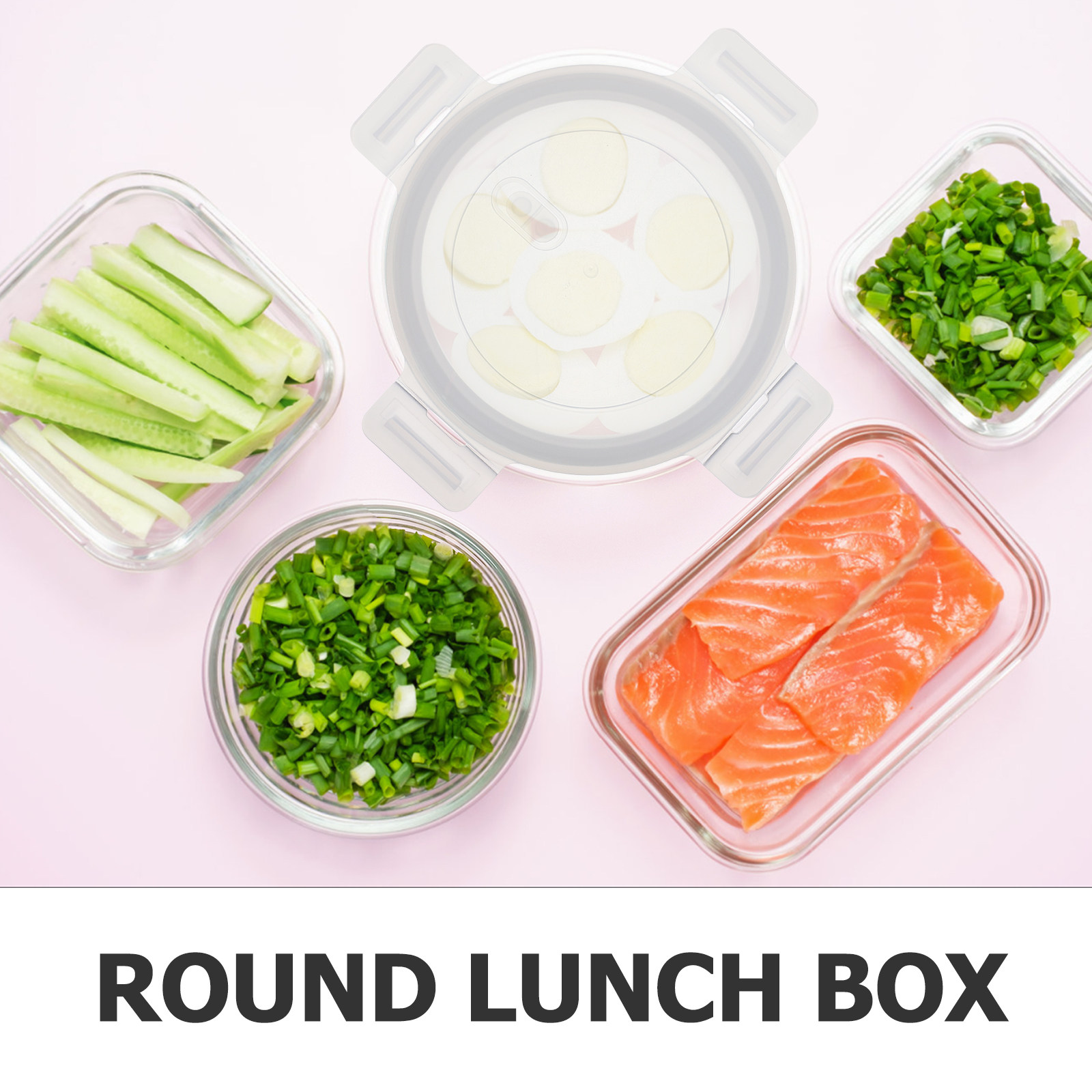 Герметичная силиконовая прокла – обзор и цена Food Storage Glass Round
