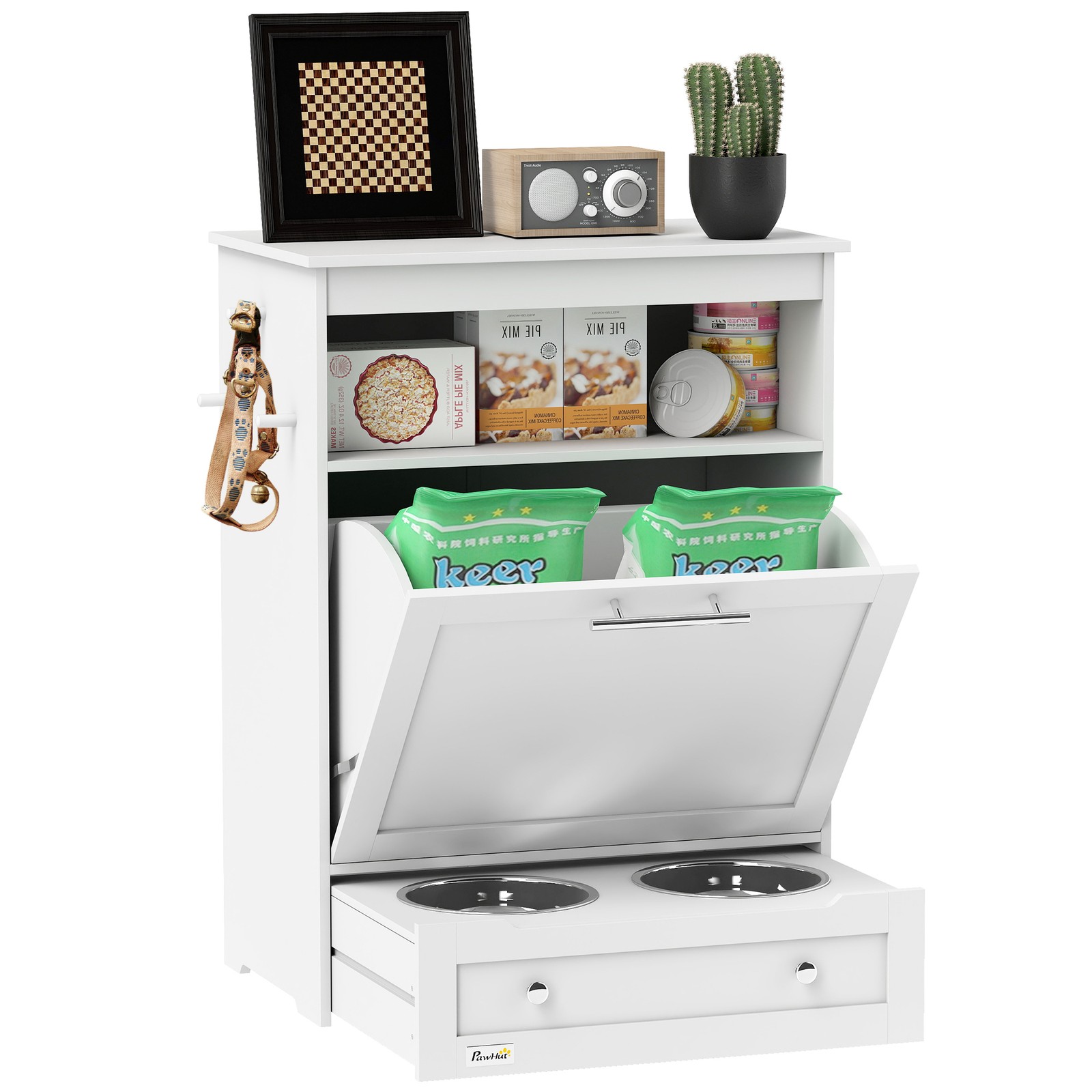 Станция для кормления домашних – обзор и цена Food Storage In Cabinets