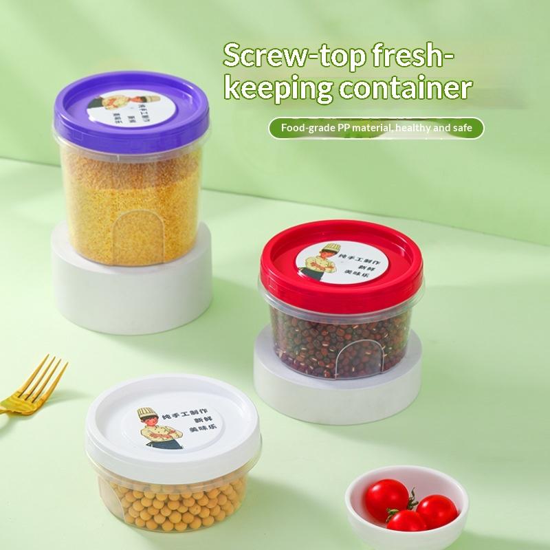 4 шт. круглых контейнера для х – обзор и цена Food Storage Glass Round