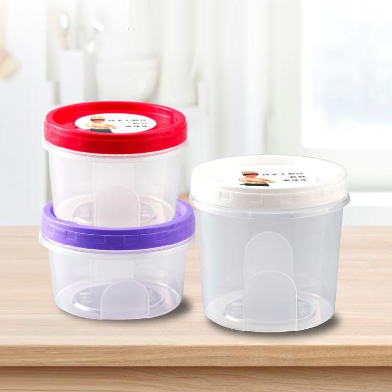 4 шт. круглых контейнера для х – обзор и цена Food Storage Glass Round