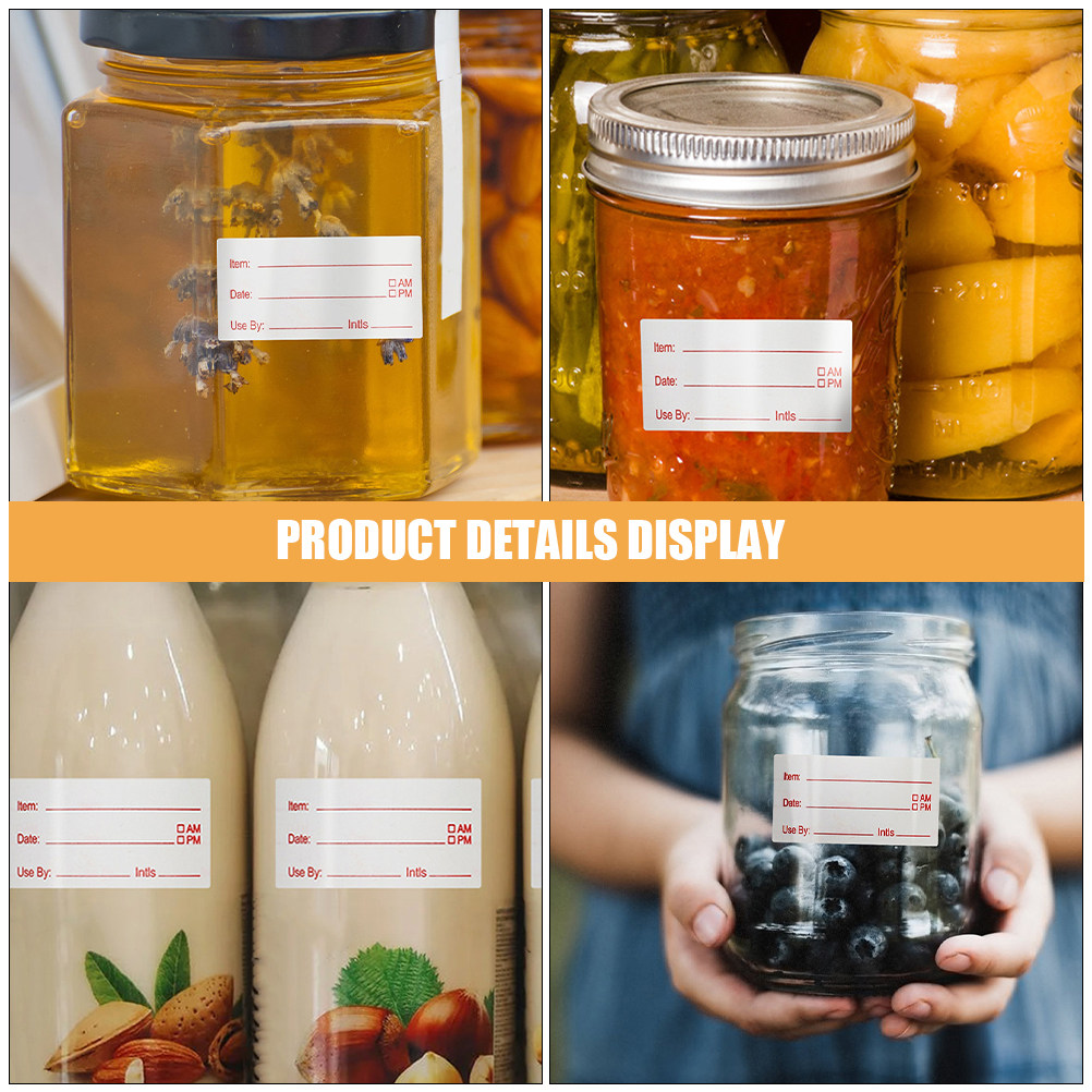 2 рулона этикеток для хранения – обзор и цена Food Storage Jar Labels