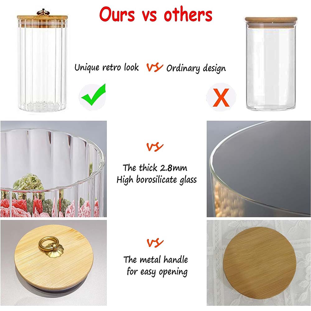 Набор стеклянных банок для хра – обзор и цена Food Storage Glass Container Set