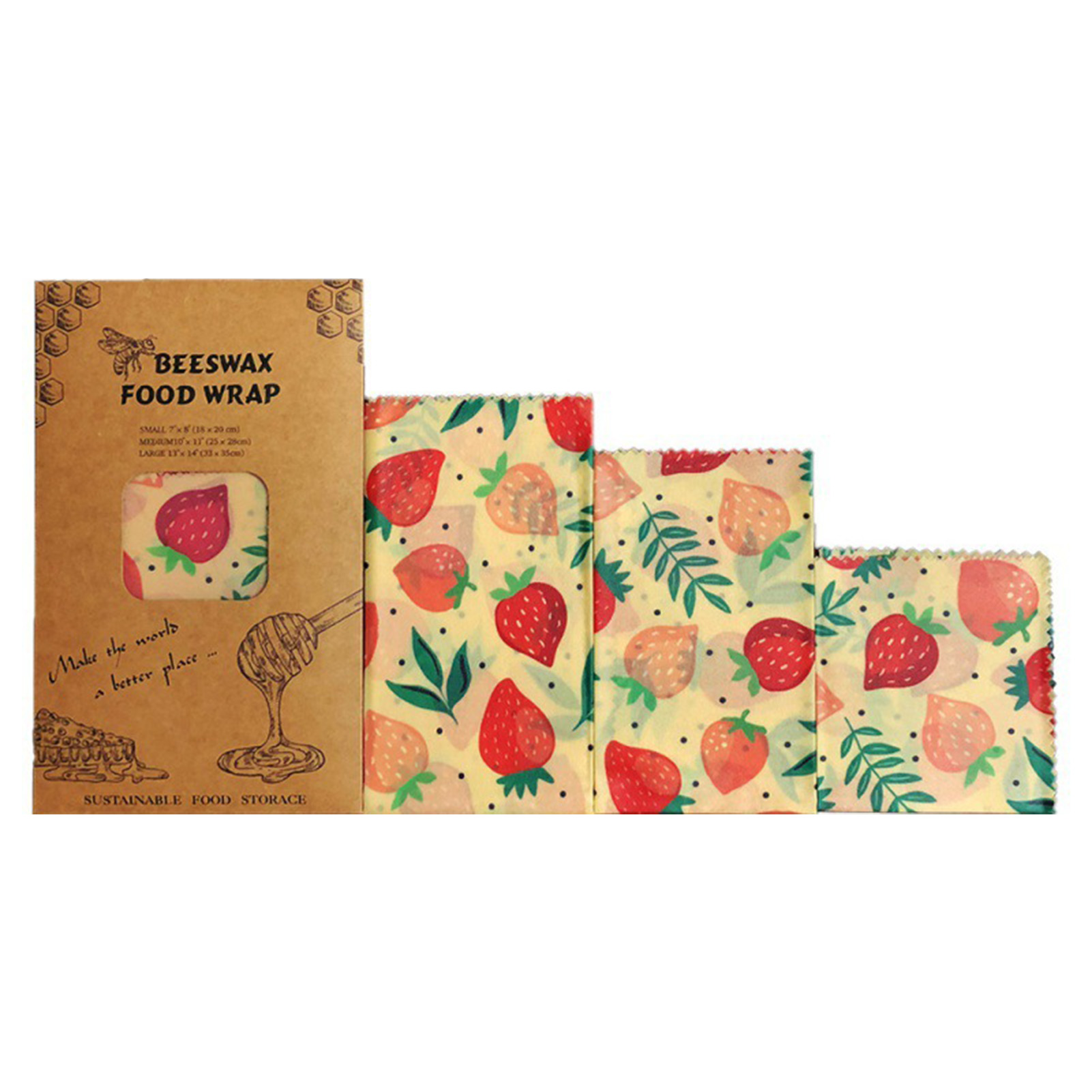 Многоразовые экологичные оберт – обзор и цена Beeswax Food Wrap
