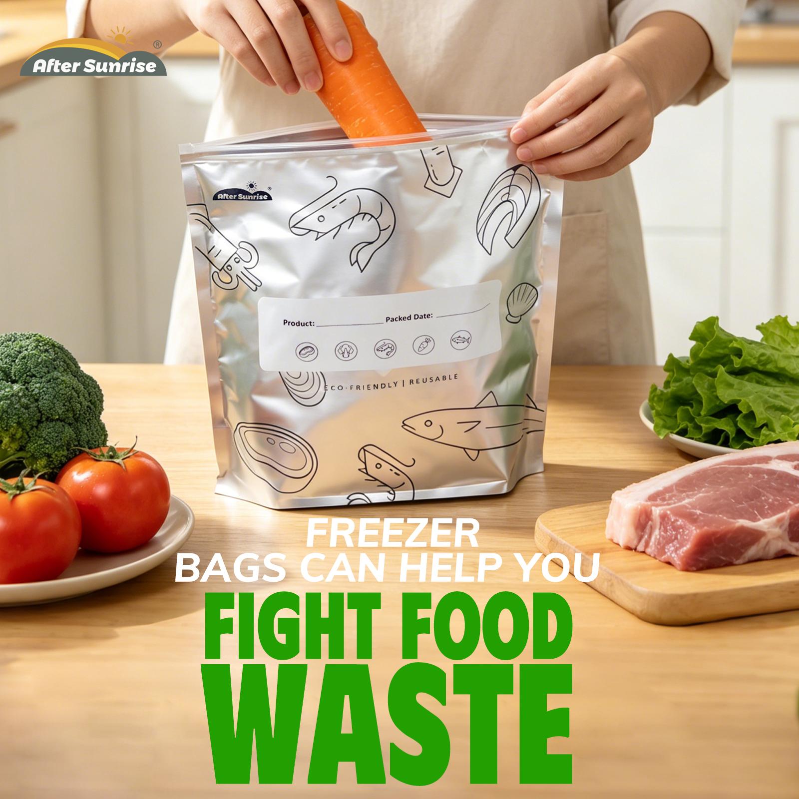 【Охлаждаемые продукты】Многораз – обзор и цена Food Storage Zip Lock Bags
