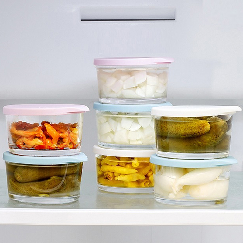 ● Круглая емкость для хранения – обзор и цена Food Storage Glass Round