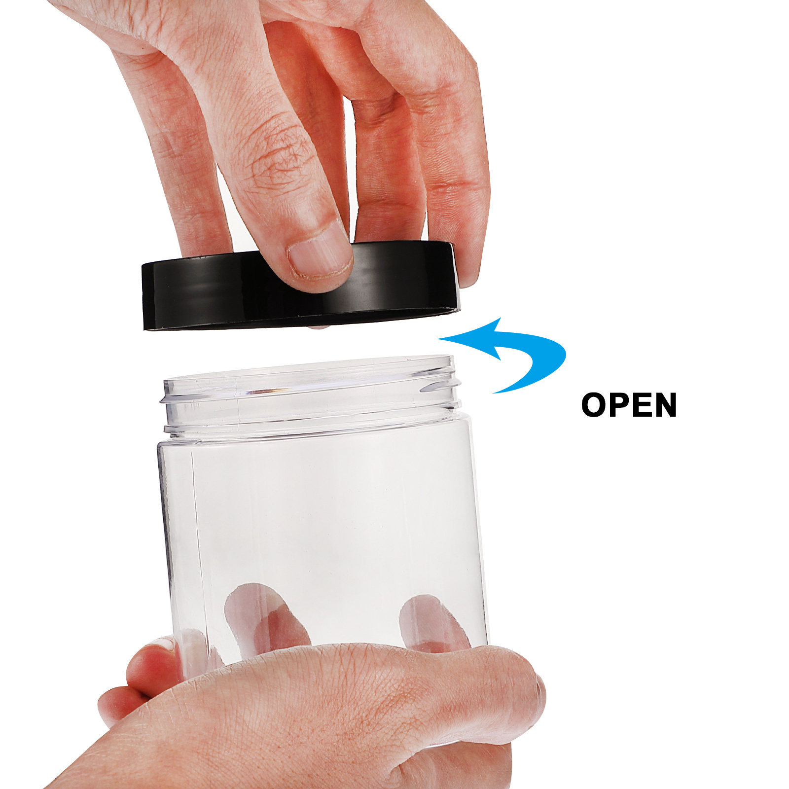 12 шт. прозрачных пластиковых  – обзор и цена Food Storage Jars Plastic