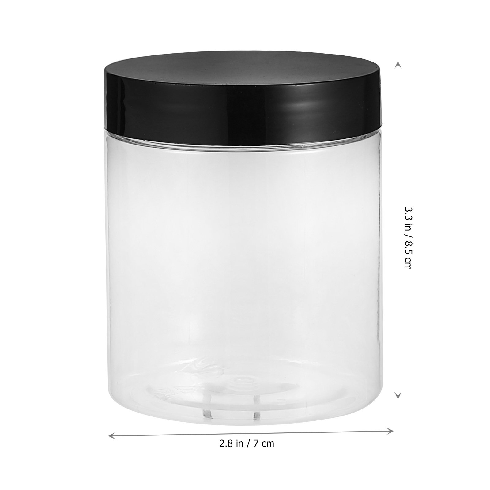 12 шт. прозрачных пластиковых  – обзор и цена Food Storage Jars Plastic