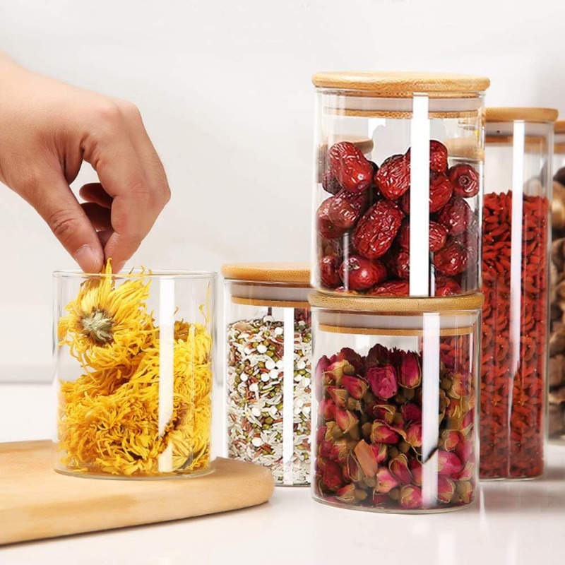 Набор из 12 стеклянных банок с – обзор и цена Food Storage Glass Container Set