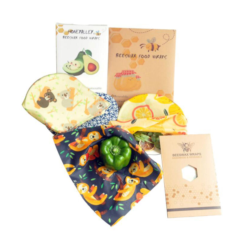 Многоразовая упаковка из орган – обзор и цена Beeswax Food Wrap