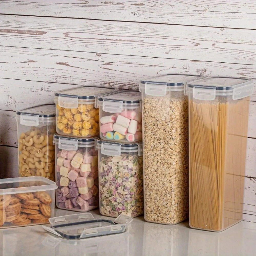 Набор из 8 герметичных контейн – обзор и цена Food Storage Jar Labels
