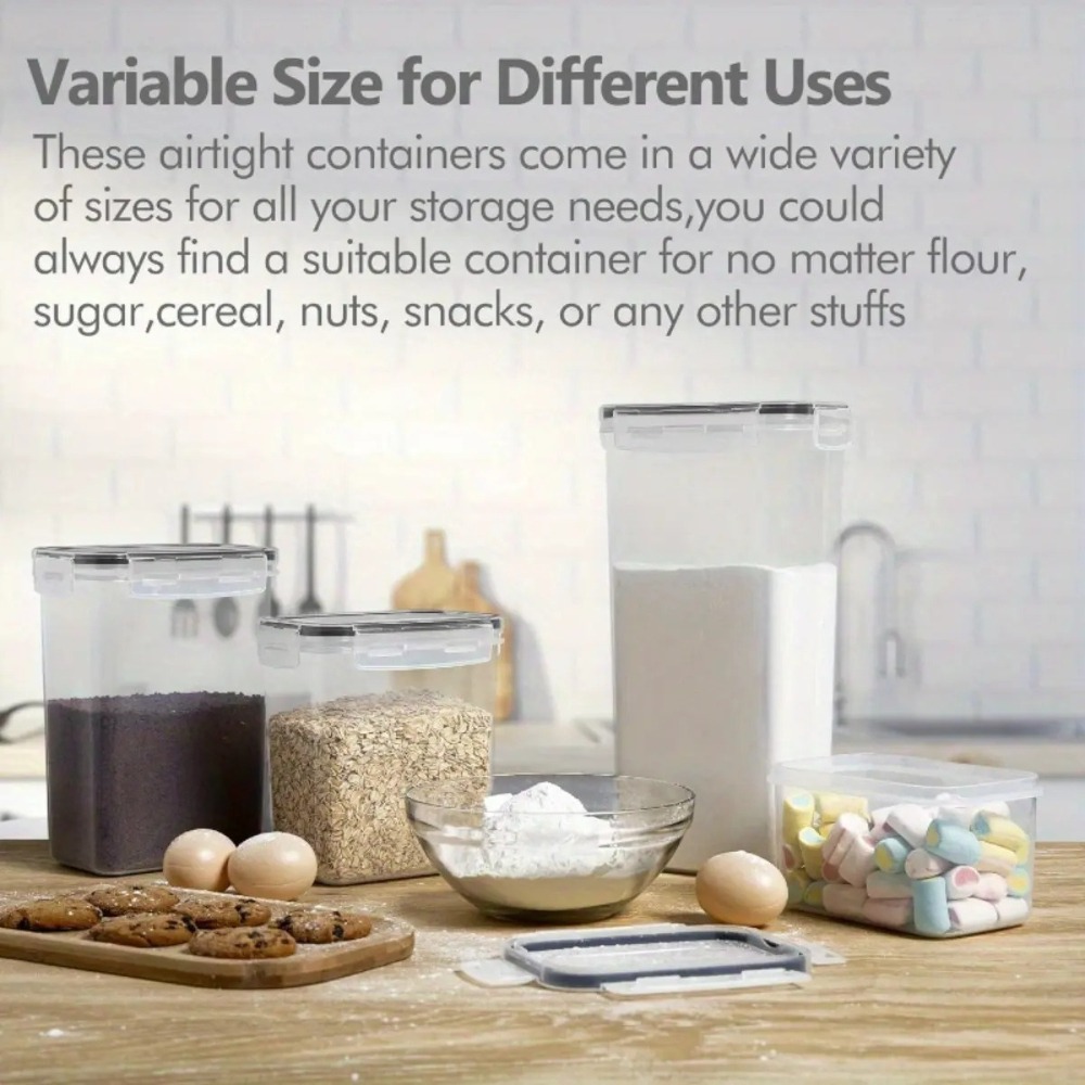 Набор из 8 герметичных контейн – обзор и цена Food Storage Jar Labels