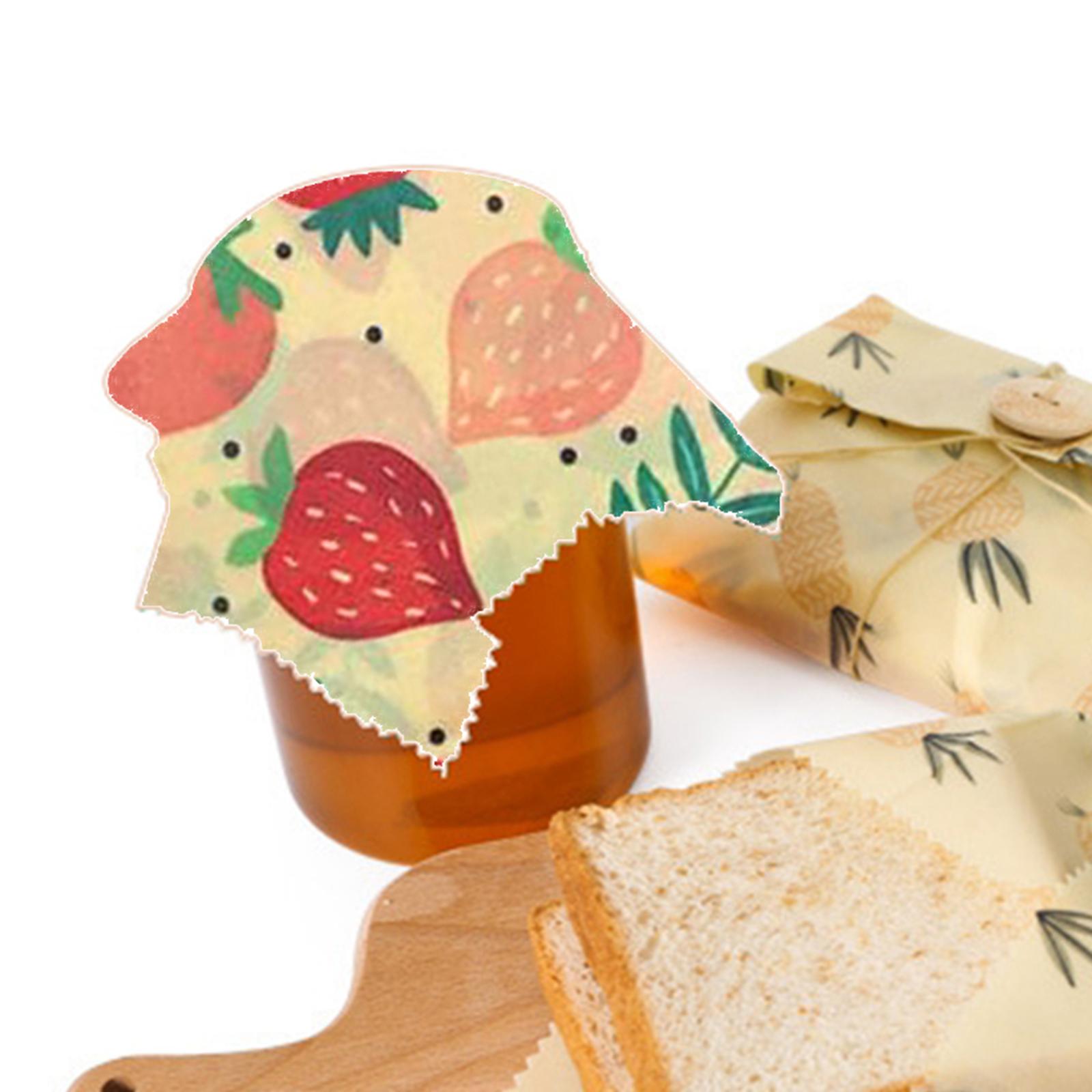 4 шт. многоразовых чехлов для  – обзор и цена Beeswax Food Wrap