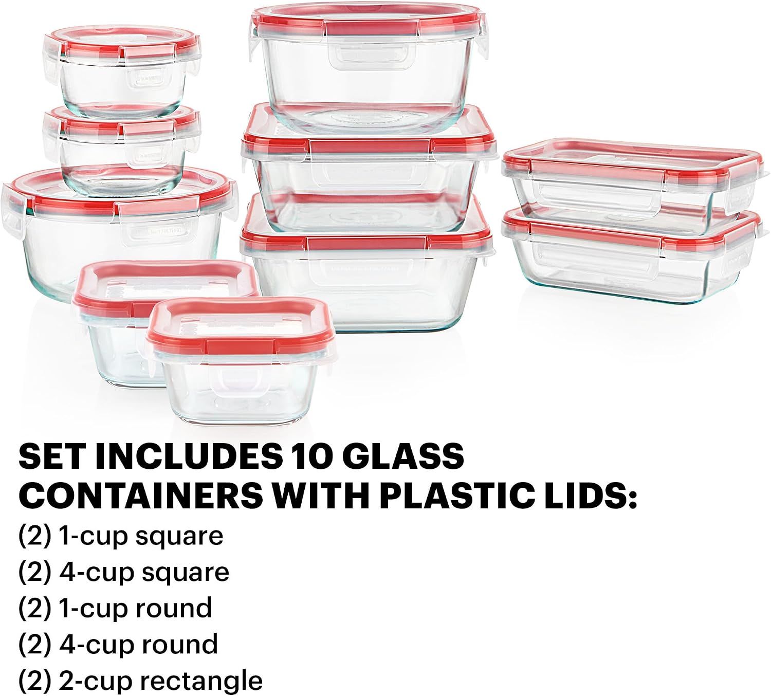 Набор герметичных стеклянных к – обзор и цена Food Storage Glass Container Set