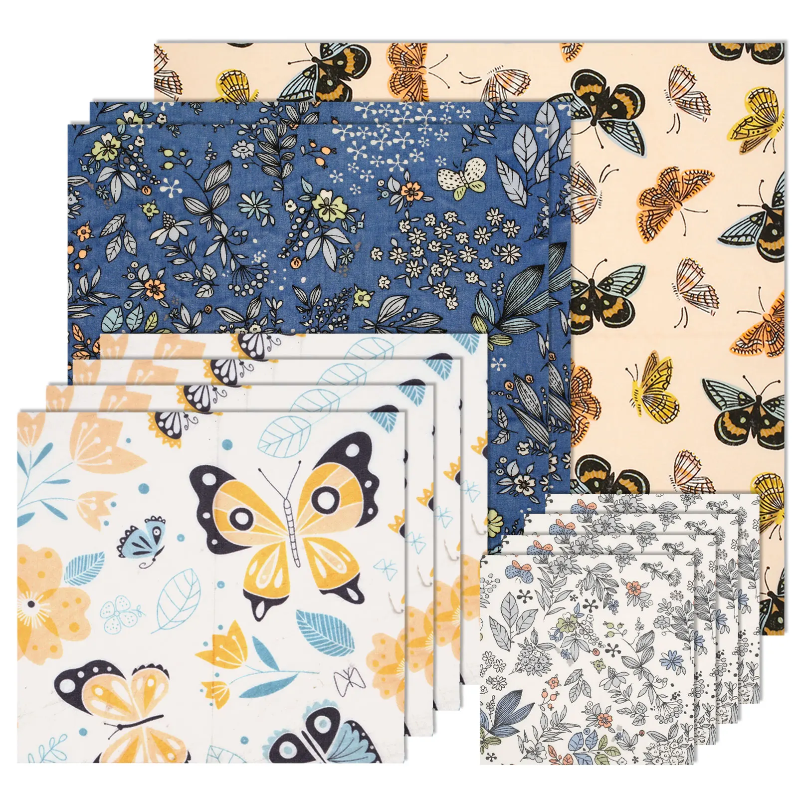 Набор из 11 многоразовых пищев – обзор и цена Beeswax Food Wrap