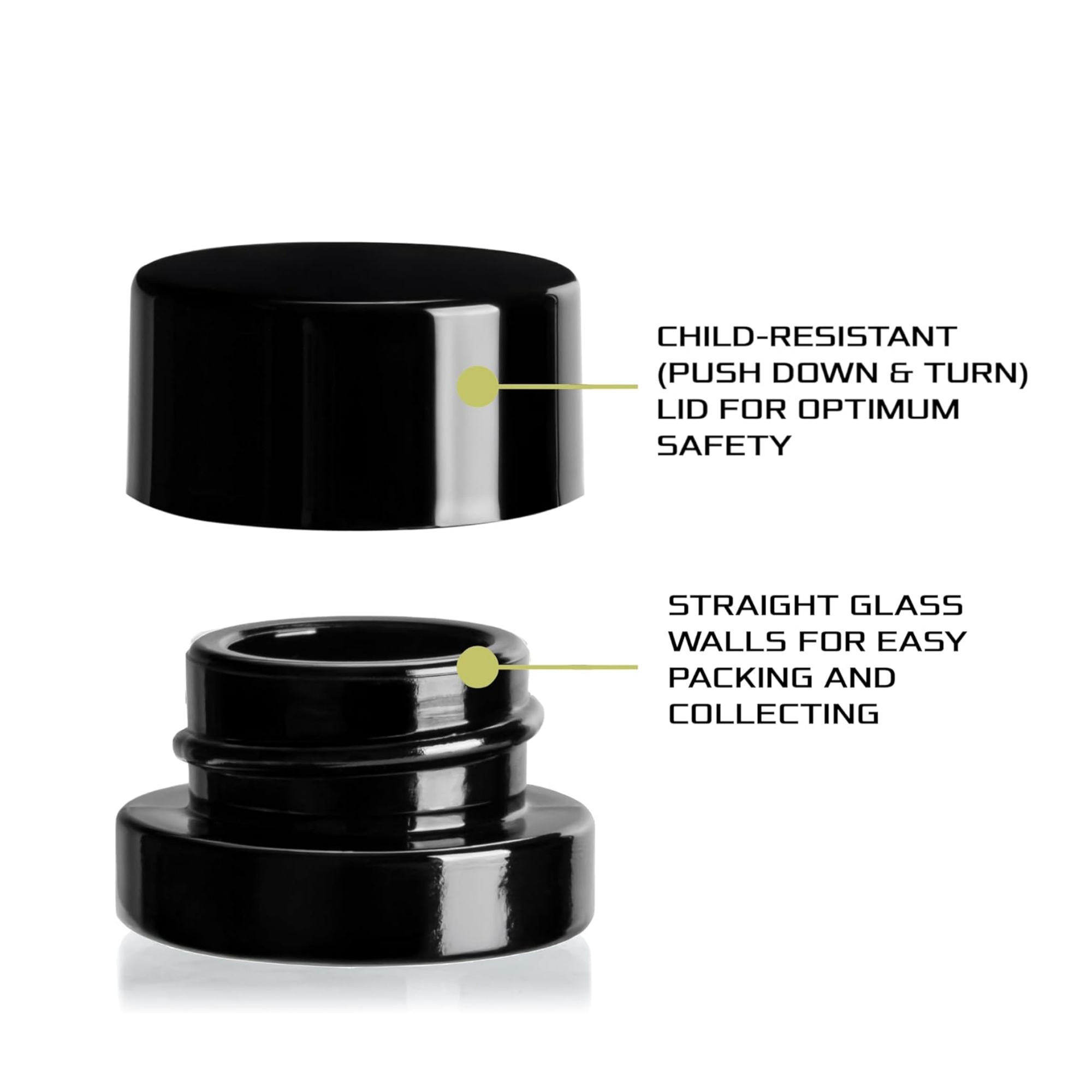 Черные стеклянные банки толщин – обзор и цена Food Storage Glass Container Set