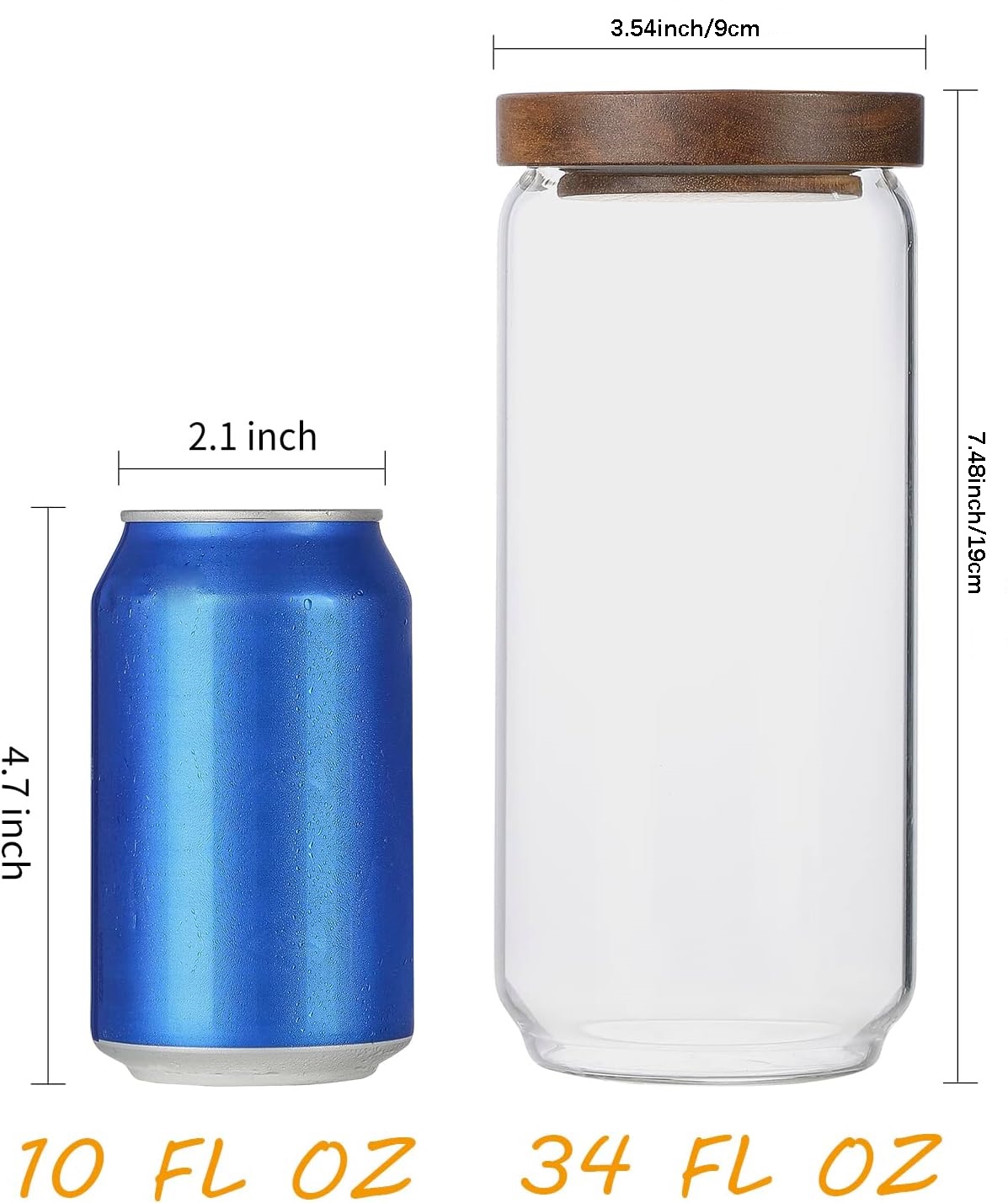 Набор из 4 стеклянных банок об – обзор и цена Food Storage Glass Container Set