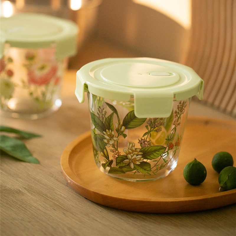 Коробка для хранения еды, фран – обзор и цена Food Storage Glass Round